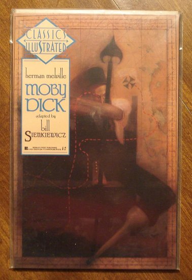 Classics Illustrated: Moby Dick by Herman Melville comic book - First Comics