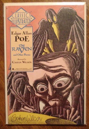 Classics Illustrated: The Raven by Edgar Allan Poe comic book - First Comics