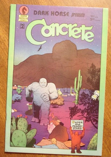 Dark Horse Presents #2 comic book - Dark Horse Comics, Concrete