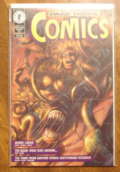 Dark Horse Comics #15 comic book - Aliens