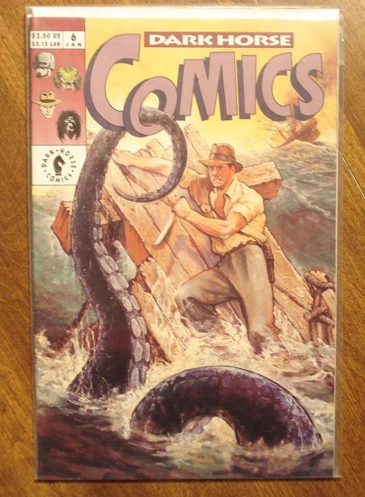 Dark Horse Comics #6 comic book - Indiana Jones