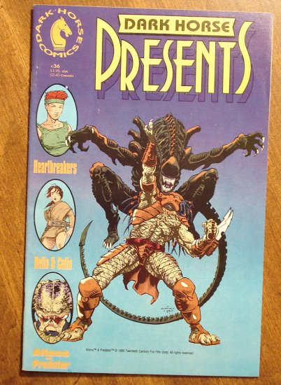 Dark Horse Presents #36 comic book - Dark Horse Comics - Aliens vs Predator