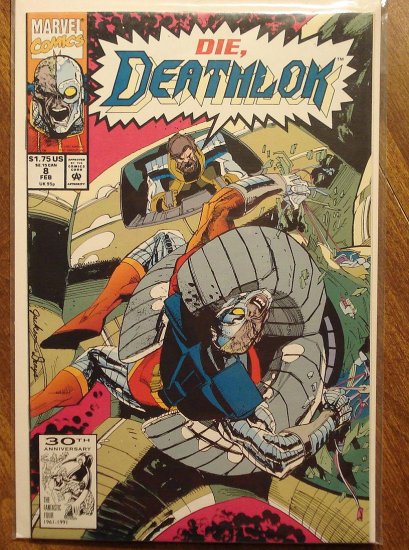 Deathlok #8 comic book - Marvel comics