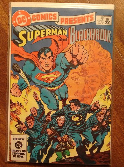 DC Comics presents #69 - Superman & Blackhawk comic book