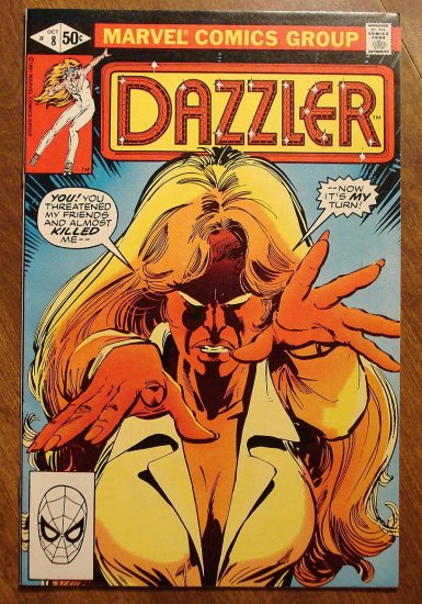 Dazzler #8 comic book - Marvel comics