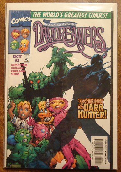 Daydreamers #3 comic book - Marvel comics - Generation X