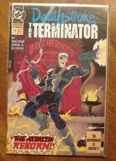 Deathstroke the Terminator #18 comic book - DC Comics