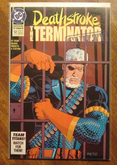 Deathstroke the Terminator #12 comic book - DC Comics