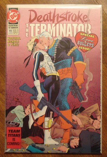 Deathstroke the Terminator #11 comic book - DC Comics
