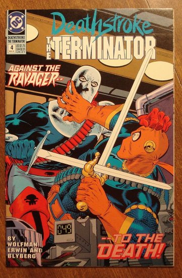 Deathstroke the Terminator #4 comic book - DC Comics