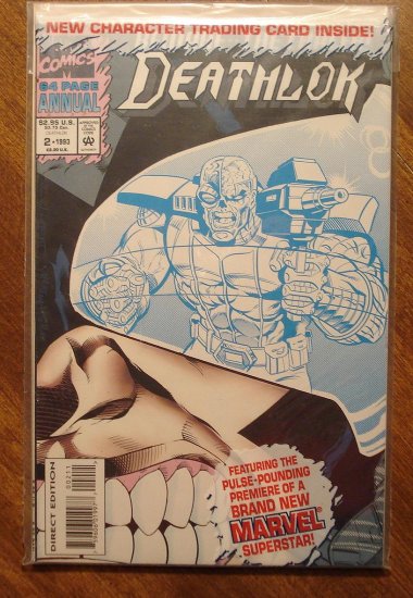 Deathlok Annual #2 comic book - Marvel comics