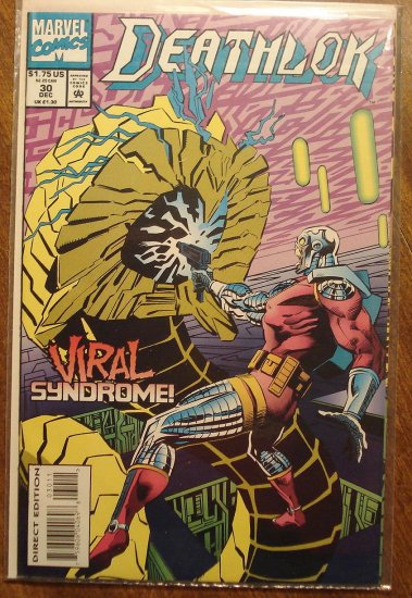 Deathlok #30 comic book - Marvel comics