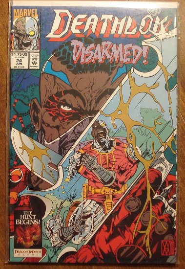 Deathlok #24 comic book - Marvel comics