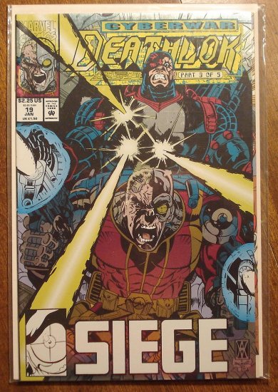 Deathlok #19 comic book - Marvel comics