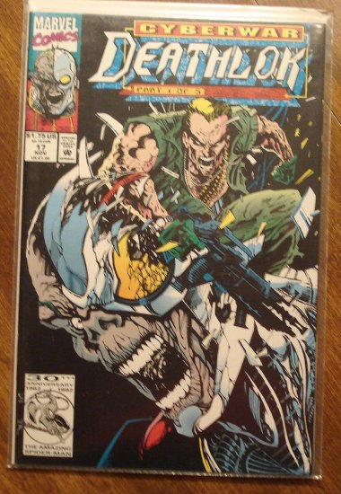 Deathlok #17 comic book - Marvel comics