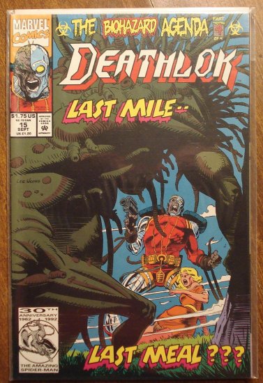 Deathlok #15 comic book - Marvel comics