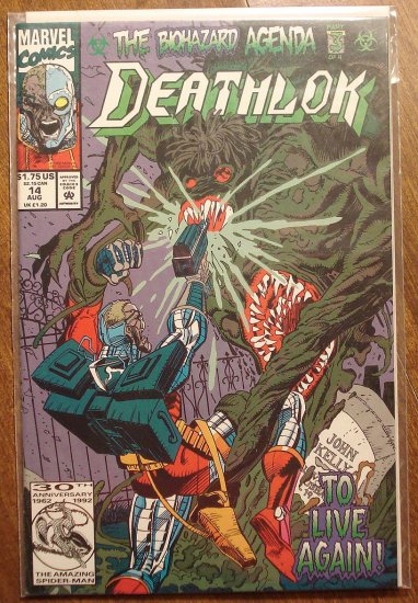 Deathlok #14 comic book - Marvel comics