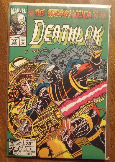 Deathlok #12 comic book - Marvel comics