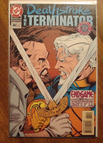 Deathstroke the Terminator #34 comic book - DC Comics