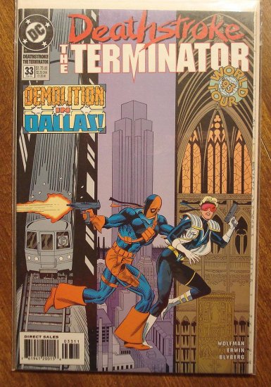 Deathstroke the Terminator #33 comic book - DC Comics