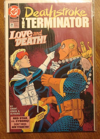 Deathstroke the Terminator #21 comic book - DC Comics