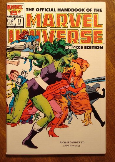 Official Handbook to the Marvel Universe (Deluxe Edition) #11
