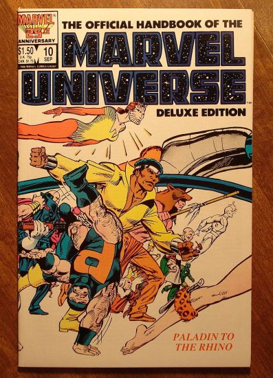 Official Handbook to the Marvel Universe (Deluxe Edition) #10