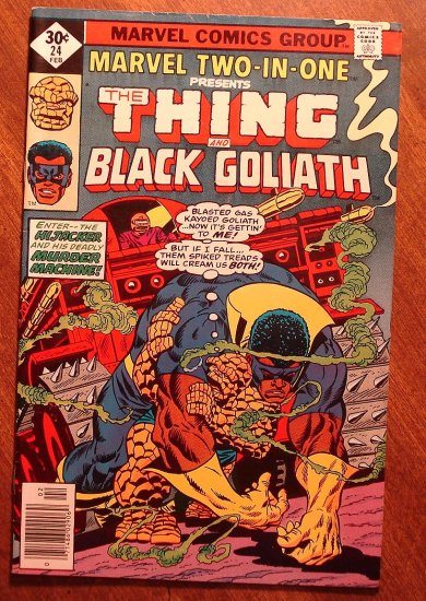 Marvel Two-In-One #24 The Thing & Black Goliath comic book - Marvel comics