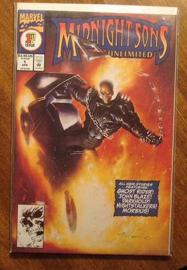 Midnight Sons Unlimited #1 comic book - Marvel comics