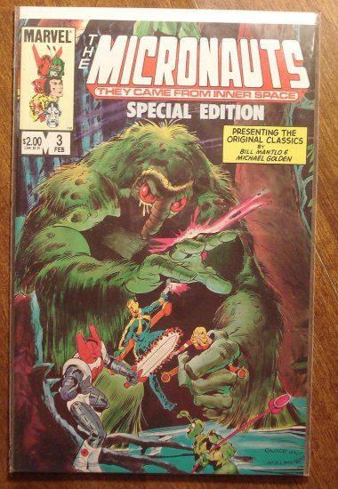 Micronauts Special Edition #3 comic book - Marvel comics