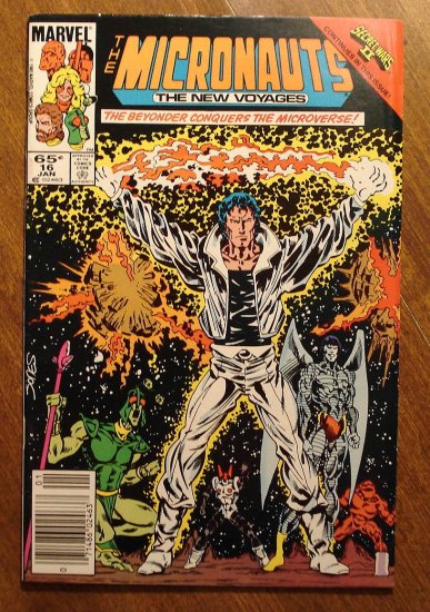 Micronauts: The New Voyages #16 comic book - Marvel comics