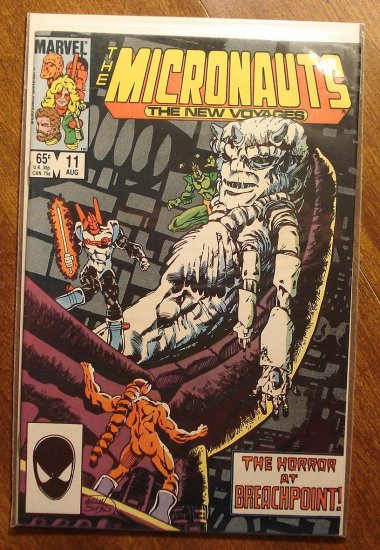 Micronauts: The New Voyages #11 comic book - Marvel comics