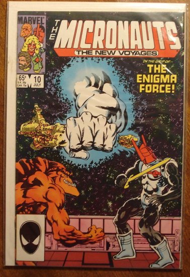 Micronauts: The New Voyages #10 comic book - Marvel comics
