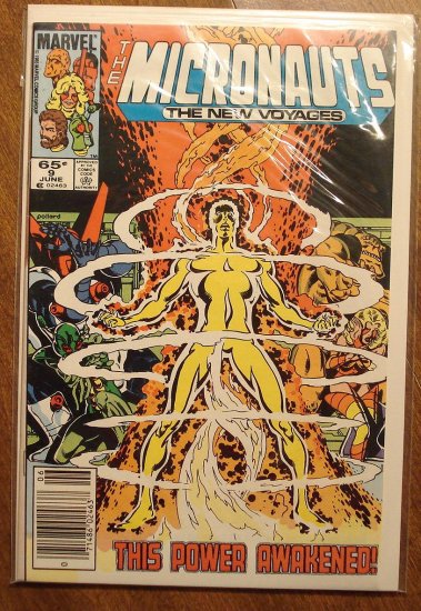 Micronauts: The New Voyages #9 comic book - Marvel comics