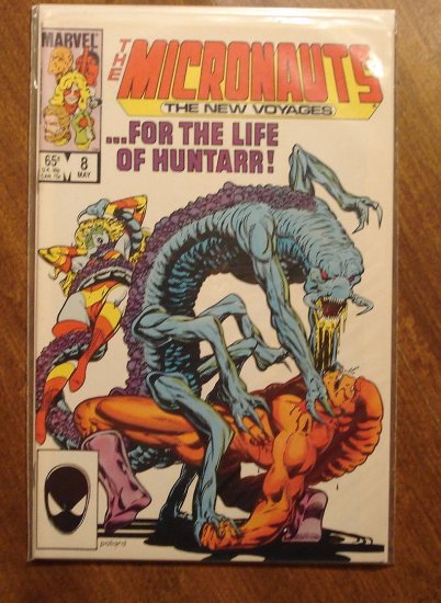 Micronauts: The New Voyages #8 comic book - Marvel comics