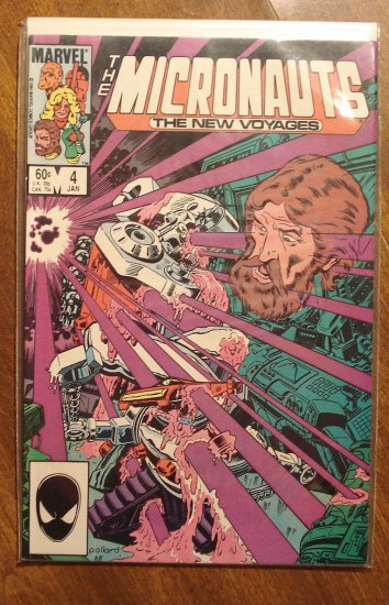 Micronauts: The New Voyages #4 comic book - Marvel comics
