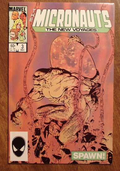 Micronauts: The New Voyages #3 comic book - Marvel comics