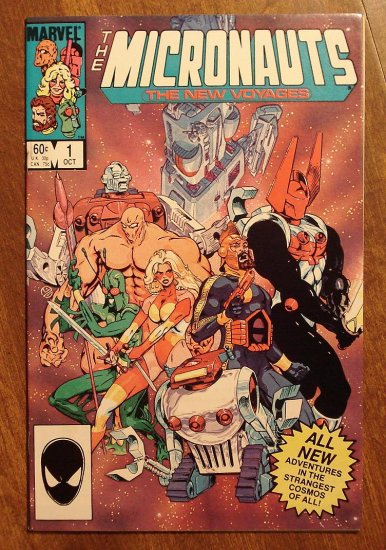 Micronauts: The New Voyages #1 comic book - Marvel comics