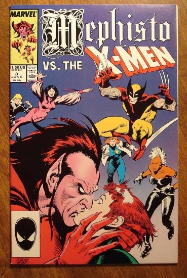 Mephisto vs. X-Men #3 comic book - Marvel comics