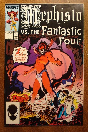 Mephisto vs. The Fantastic Four #1 comic book - Marvel comics