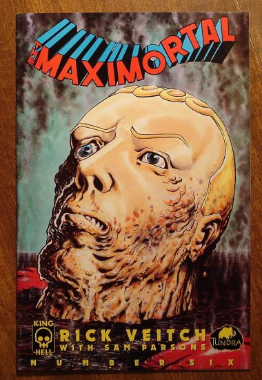 MaxiMortal #6 comic book - King Hell Comics - Rick Veitch