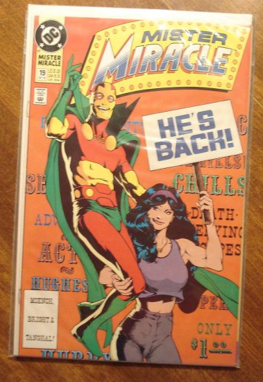 Mister Miracle (1980's series) #19 comic book - DC Comics