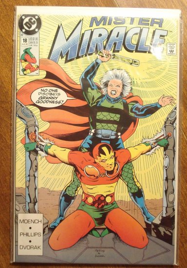 Mister Miracle (1980's series) #18 comic book - DC Comics