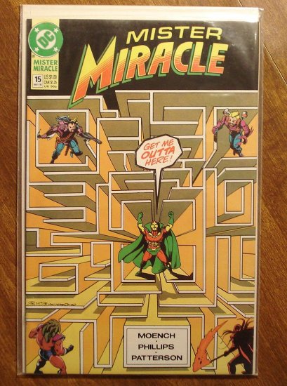 Mister Miracle (1980's series) #15 comic book - DC Comics