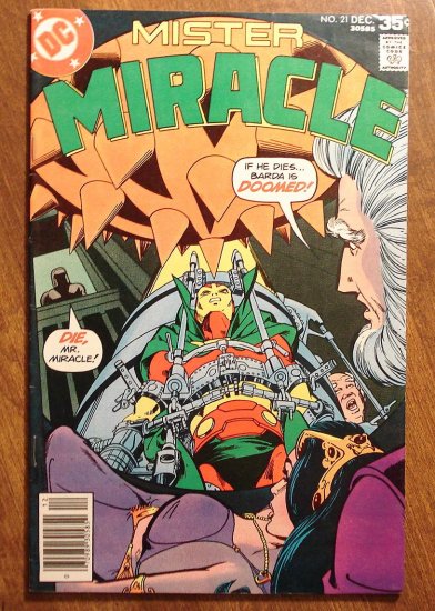 Mister Miracle (1970's series) #21 comic book - DC Comics
