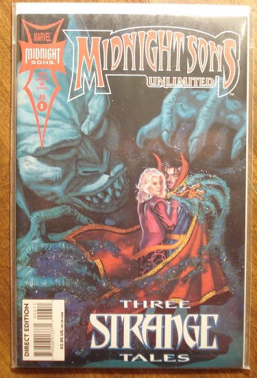 Midnight Sons Unlimited #6 comic book - Marvel comics