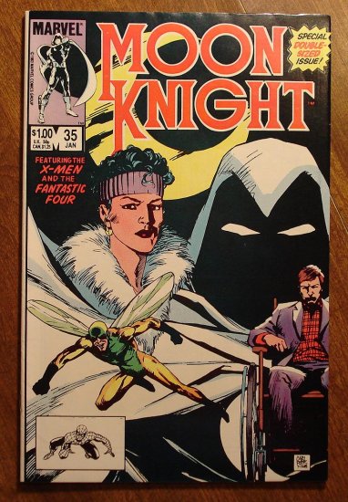 Moon Knight #35 (1980's series) comic book - Marvel Comics