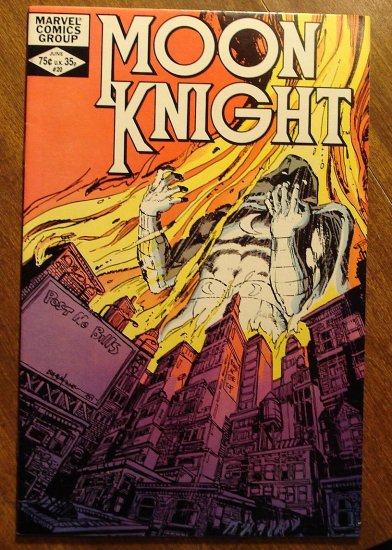 Moon Knight #20 (1980's series) comic book - Marvel Comics