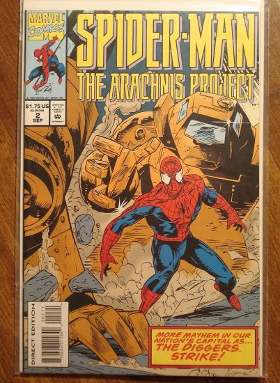 Marvel Comics - Spider-Man (spiderman) The Arachnis Project #2 comic book