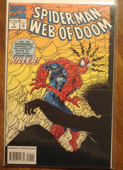 Spider-Man: Web of Doom #1 comic book - Marvel Comics, (spiderman)